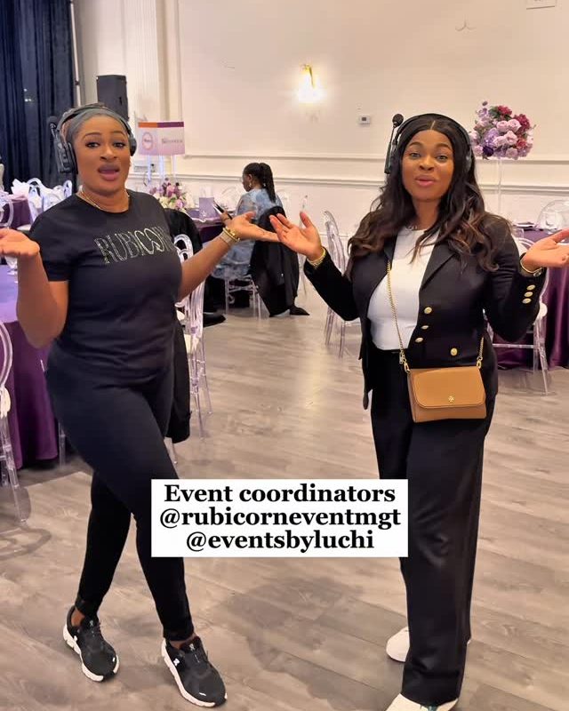 EventsbyLuchi and Rubicorn event coordinators at a celebration